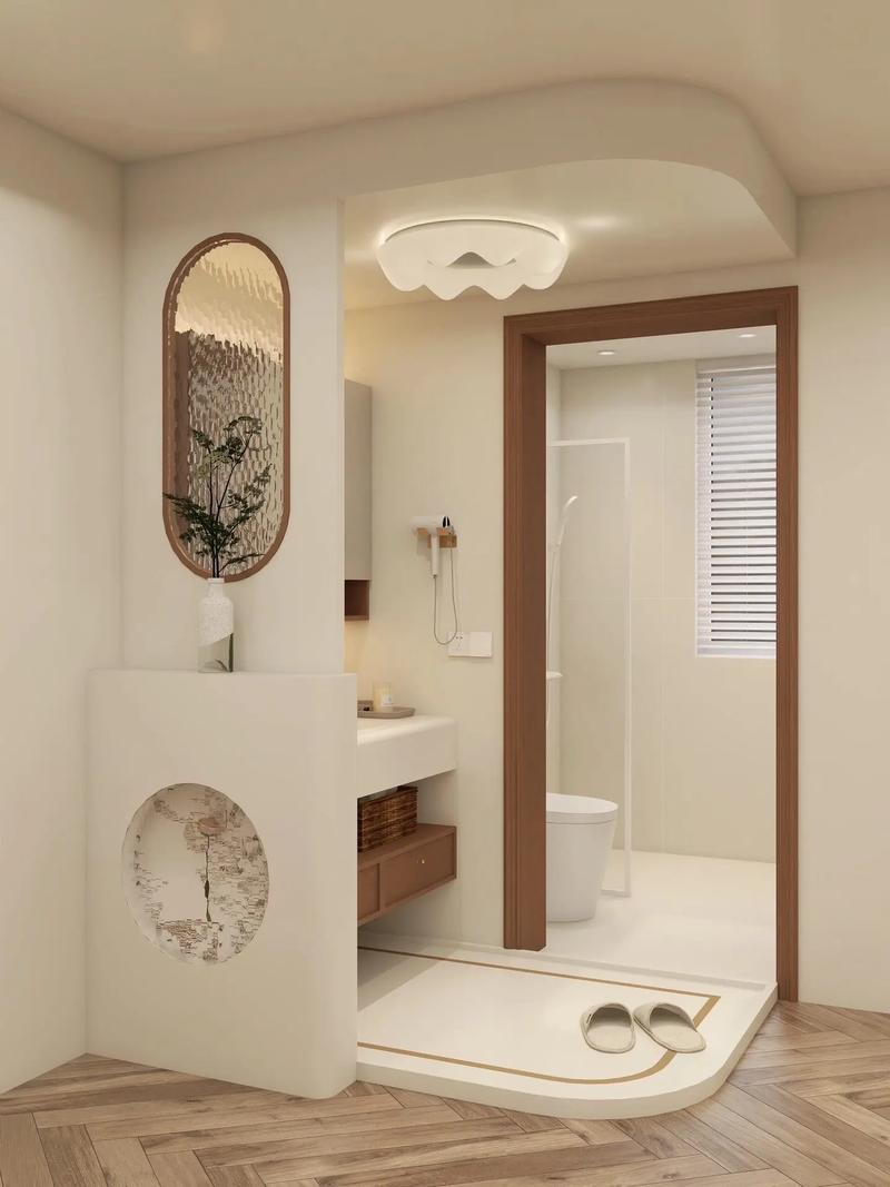 過(guò)道也是半墻衛(wèi)生間一部分|輕智能馬桶.